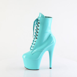 Pleaser ADORE-1020 Baby Blue Patent Women Ankle Boots