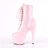 Pleaser ADORE-1020 Rose Patent High Heeled Ankle Boots
