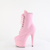 Pleaser ADORE-1020 Rose Vegan Leather Ankle Boots