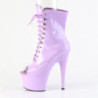 Pleaser ADORE-1021 Lavender Patent Women Ankle Boots