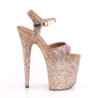 Pleaser FLAMINGO-810LG Rose Gold Pole Dance High Heels