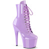 Pleaser ADORE-1020 Lavender Patent Women Ankle Boots