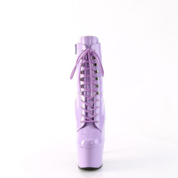 Pleaser ADORE-1020 Lavender Patent Women Ankle Boots