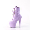 Pleaser ADORE-1020 Lavender Patent Women Ankle Boots