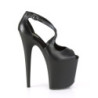 Pleaser FLAMINGO-821 Black Vegan Leather Sale Women