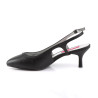 Pleaser Pink Label KITTEN-02 Black Vegan Leather Sale