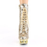 Pleaser BLONDIE-R-1020 Gold Sequins Chrome Sale Women