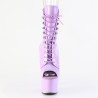 Pleaser ADORE-1021 Lavender Patent Women Ankle Boots