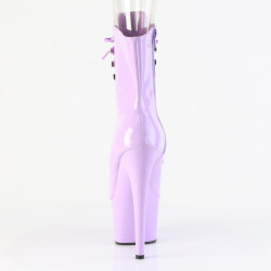 Pleaser ADORE-1021 Lavender Patent Women Ankle Boots