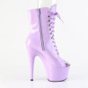 Pleaser ADORE-1021 Lavender Patent Women Ankle Boots