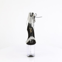Pleaser FLAMINGO-827RS Transparent Black Sale Women