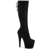 Pleaser ADORE-2008 Suede Platform Heeled Boots