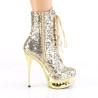 Pleaser BLONDIE-R-1020 Gold Sequins Chrome Sale Women