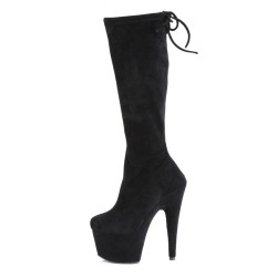 Pleaser ADORE-2008 Suede Platform Heeled Boots