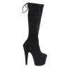 Pleaser ADORE-2008 Suede Platform Heeled Boots