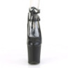 Pleaser FLAMINGO-850 Black Exotic Pole Dance High Heels