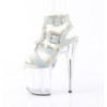 Demonia CAMEL-17 Black Vegan Chunky Platform Sandal