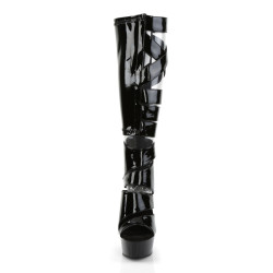 Pleaser DELIGHT-600-49 Platform Gladiator Boots