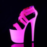 Pleaser FLAMINGO-869UV Pink Exotic Pole Dance High Heels
