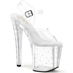 Pleaser ENCHANT-708RS-01 Platform High Heeled Pole Shoes