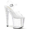 Pleaser ENCHANT-708RS-01 Platform High Heeled Pole Shoes