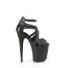 Pleaser FLAMINGO-877 Black Vegan Leather Sale Women