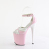 Pleaser FLAMINGO-884 Rose White Pink Sale Women