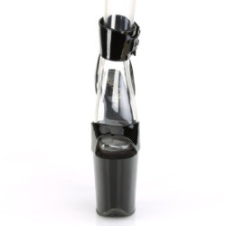 Pleaser FLAMINGO-891 Black Exotic Pole Dance High Heels
