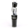 Pleaser FLAMINGO-891 Black Exotic Pole Dance High Heels