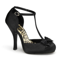 Pin Up Couture CUTIEPIE-12 Black Satin Sale Women