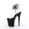 Pleaser FLAMINGO-891-2RS Transparent Black Sale Women