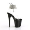 Pleaser FLAMINGO-891-2RS Transparent Black Sale Women