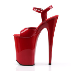 Pleaser INFINITY-909 Red Extreme Platform High Heels