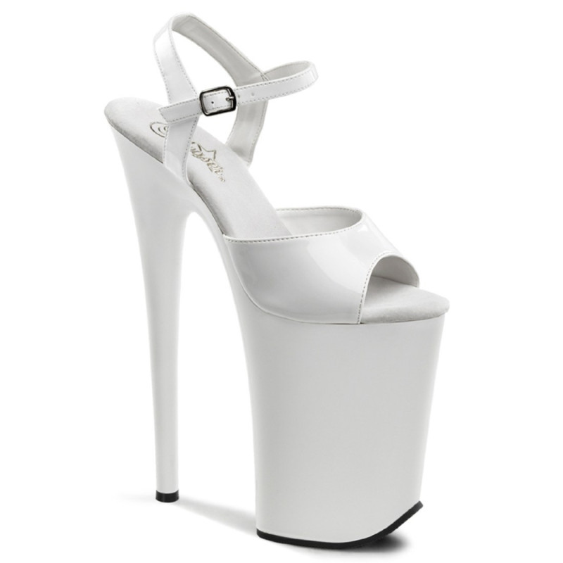Pleaser INFINITY-909 White Extreme Platform High Heels Pleaser INFINITY-909 White Extreme Platform High Heels