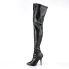 Pleaser SEDUCE-3000 Vegan Stiletto Heeled Thigh Boots
