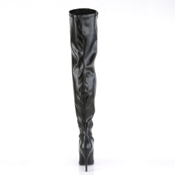 Pleaser SEDUCE-3000 Vegan Stiletto Heeled Thigh Boots