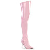Pleaser SEDUCE-3000 Rose Stiletto Heeled Thigh Boots