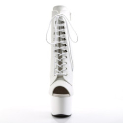 Pleaser ADORE-1021 White Vegan Leather Sale Women