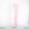 Pleaser SEDUCE-3000 Rose Stiletto Heeled Thigh Boots