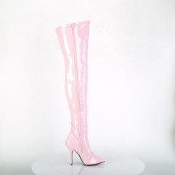 Pleaser SEDUCE-3000 Rose Stiletto Heeled Thigh Boots