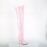 Pleaser SEDUCE-3000 Rose Stiletto Heeled Thigh Boots
