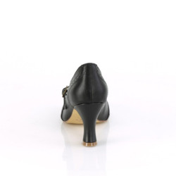 Pin Up Couture FLAPPER-32 Black Spectator Retro Pumps