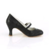 Pin Up Couture FLAPPER-32 Black Spectator Retro Pumps