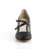 Pin Up Couture FLAPPER-35 Black Spectator Retro Pumps