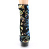 Pleaser DELIGHT-1004 Blue Sequins Black Sale Women