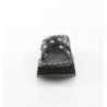 Demonia FLIP-05 Black Vegan Platform Women Mules