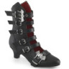 Demonia WARLOCK-50-C Black Vegan Winklepicker Men Boots