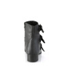Demonia WARLOCK-50-C Black Vegan Winklepicker Men Boots