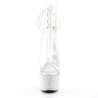 Pleaser BEJEWELED-1018DM-7 Transparent Silver Strass