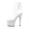 Pleaser BEJEWELED-1018DM-7 Transparent Silver Strass